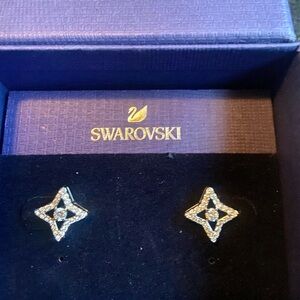 Swarovski Star Stud Earrings